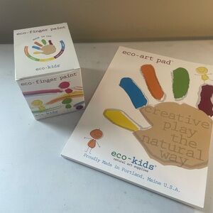 Finger Paint and Art Pad Set - Multicolor